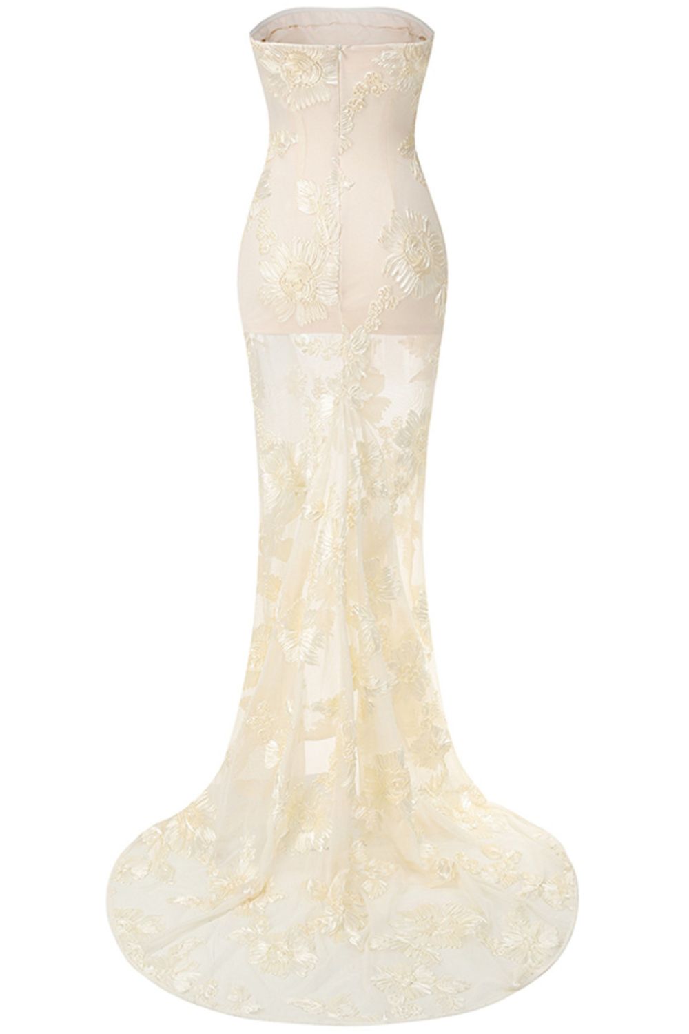 Yasmina Long Dress - Golden Vanilla