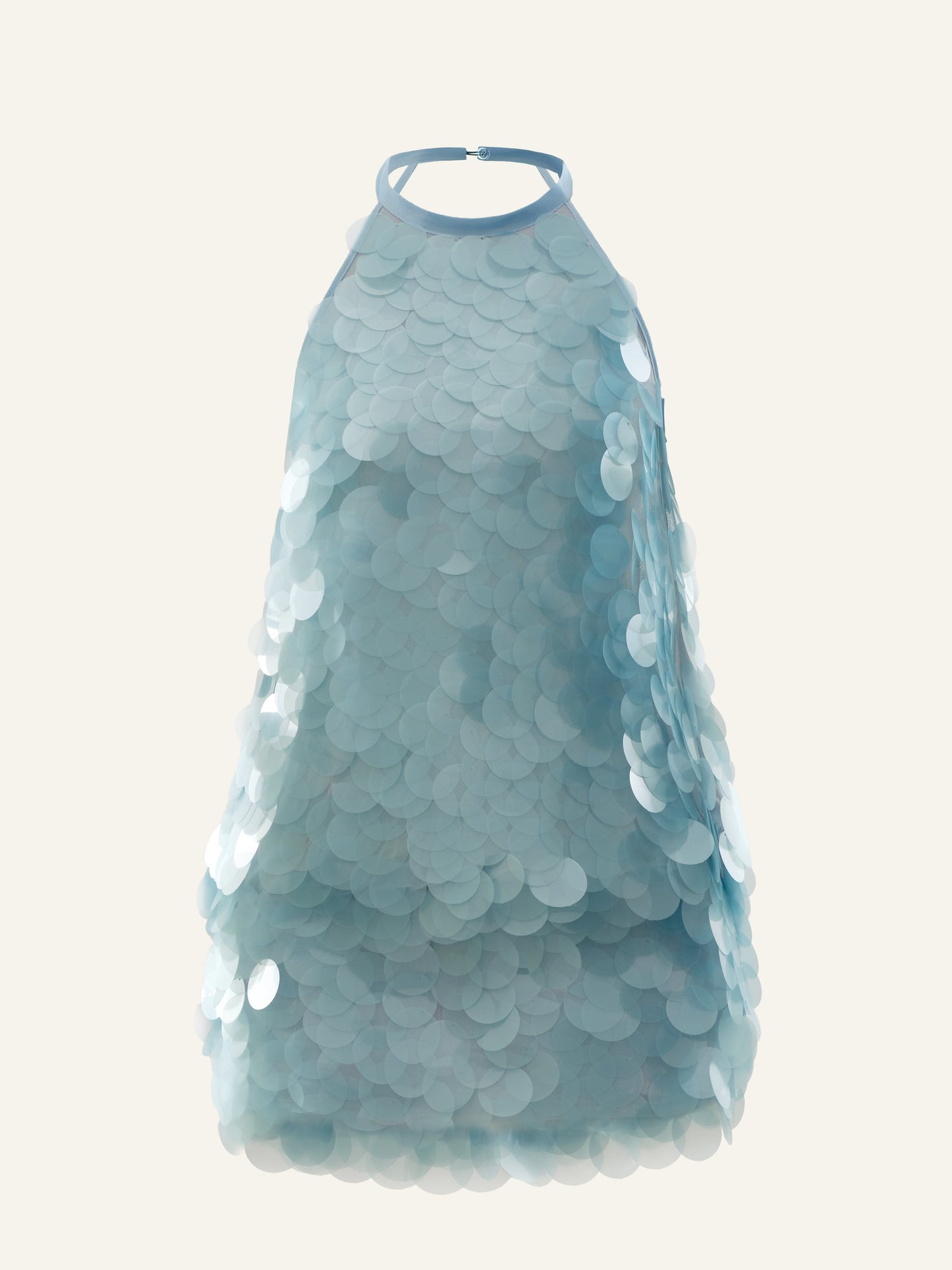 Ninon Robe Courte Bleu Ciel