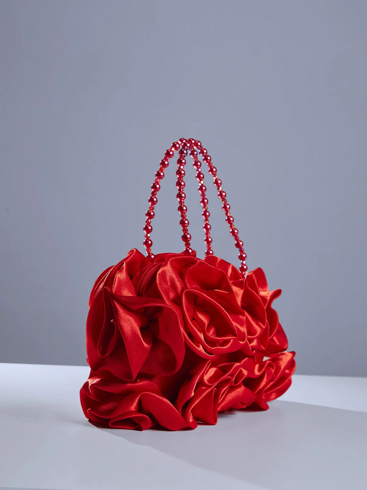 Mini Sac Couture Florale – Rouge