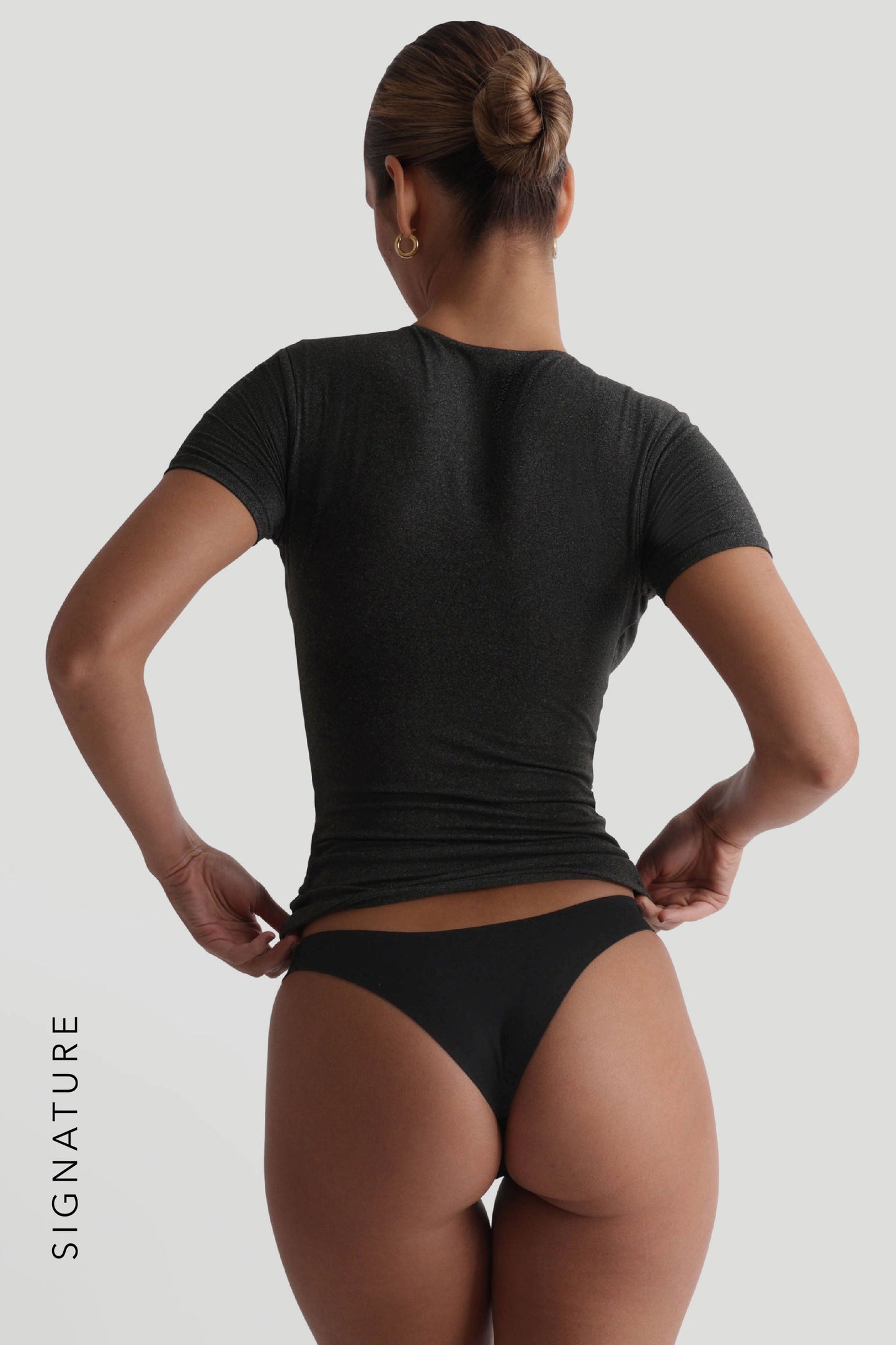 Mist T-Shirt À Manches Courtes - Noir Profond