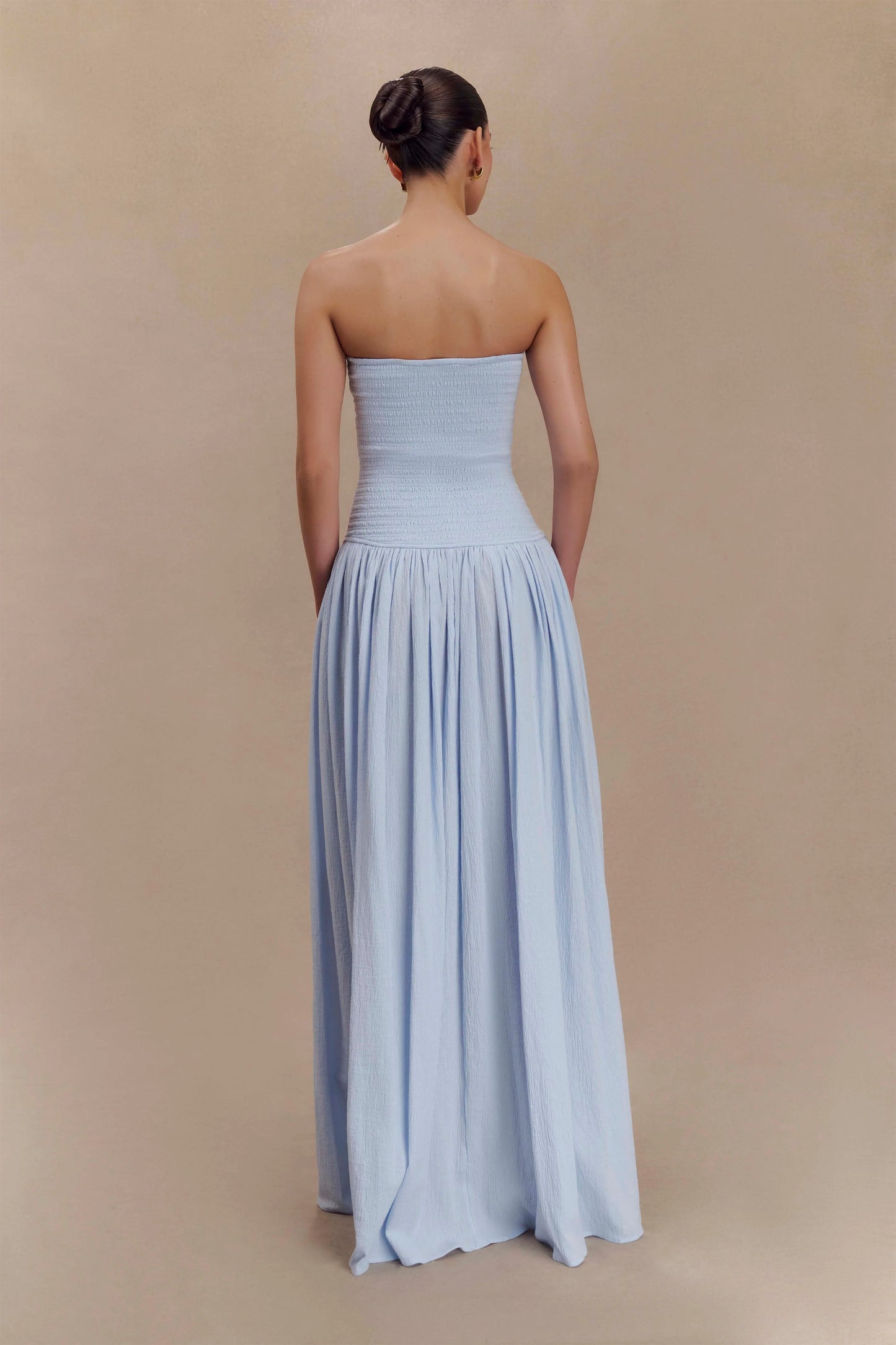 Anora Robe Longue - Bleu Céleste