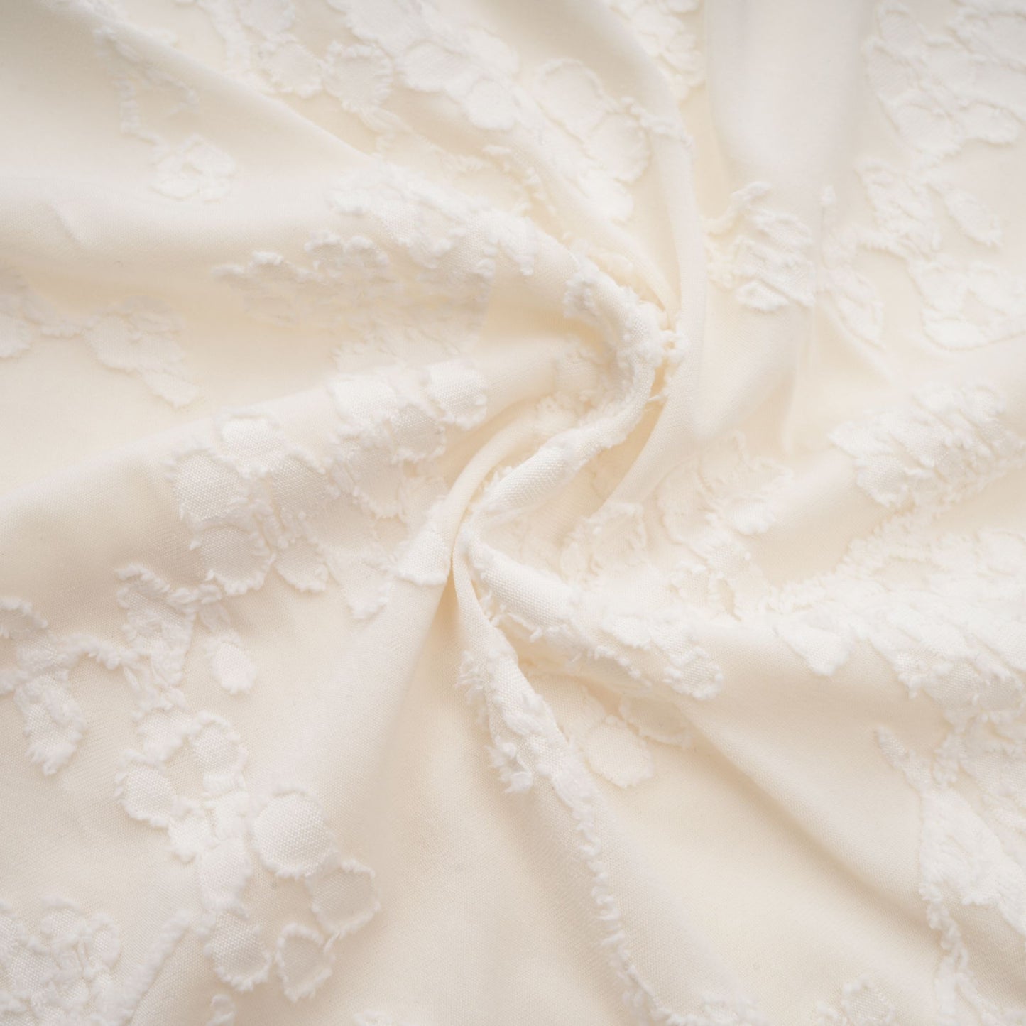 Charlotte Midi Dress - Ivory with Floral Pattern