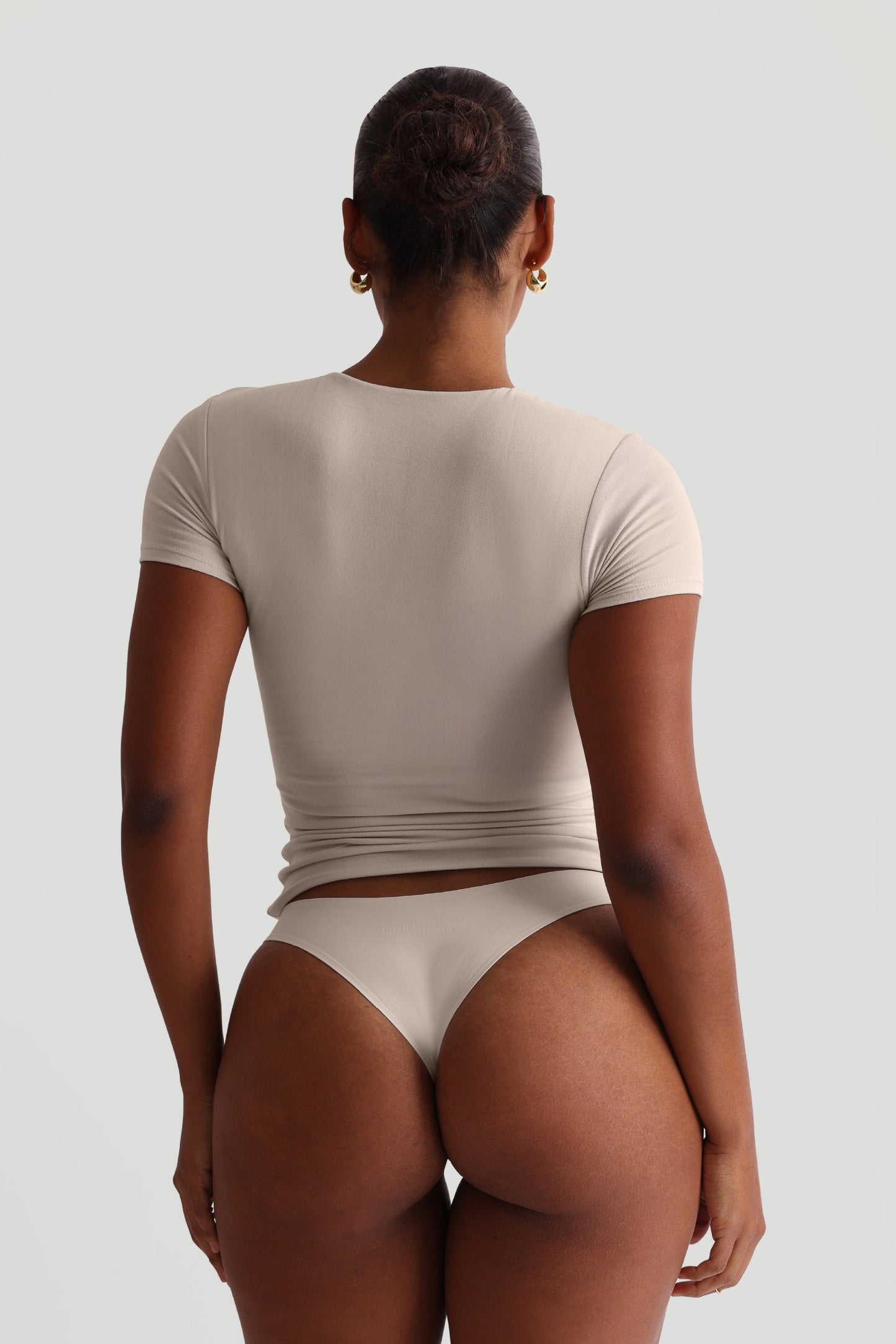 Mist T-Shirt À Manches Courtes - Crème