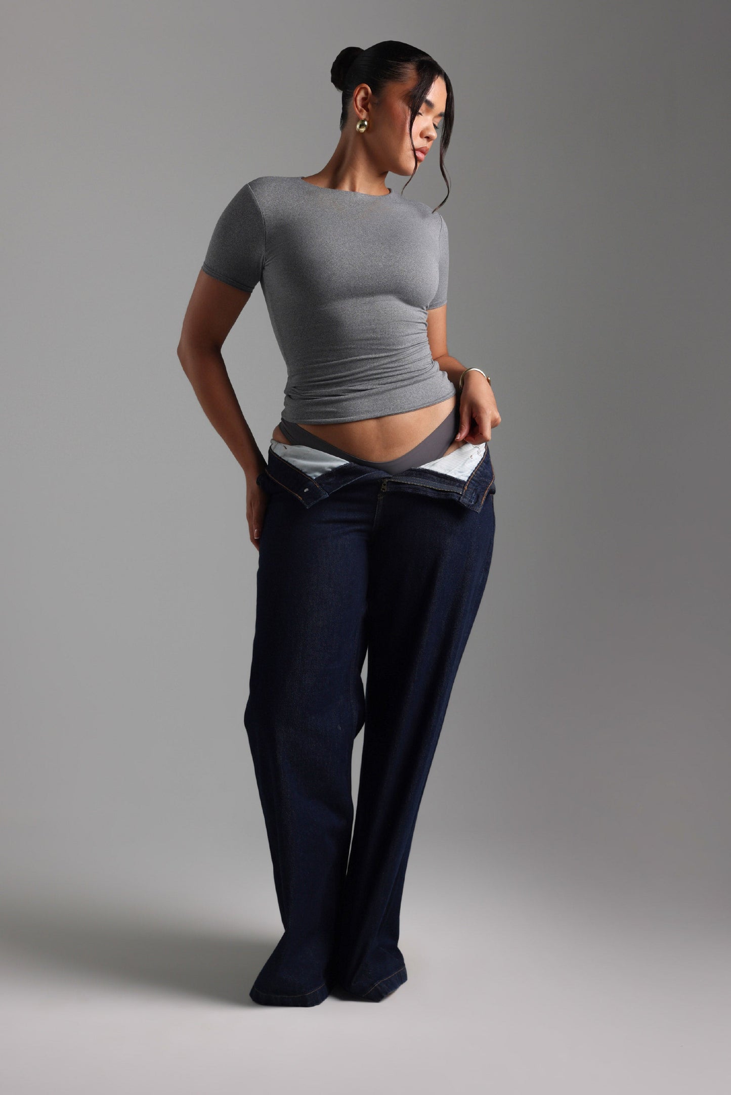 Mist T-Shirt À Manches Courtes - Gris