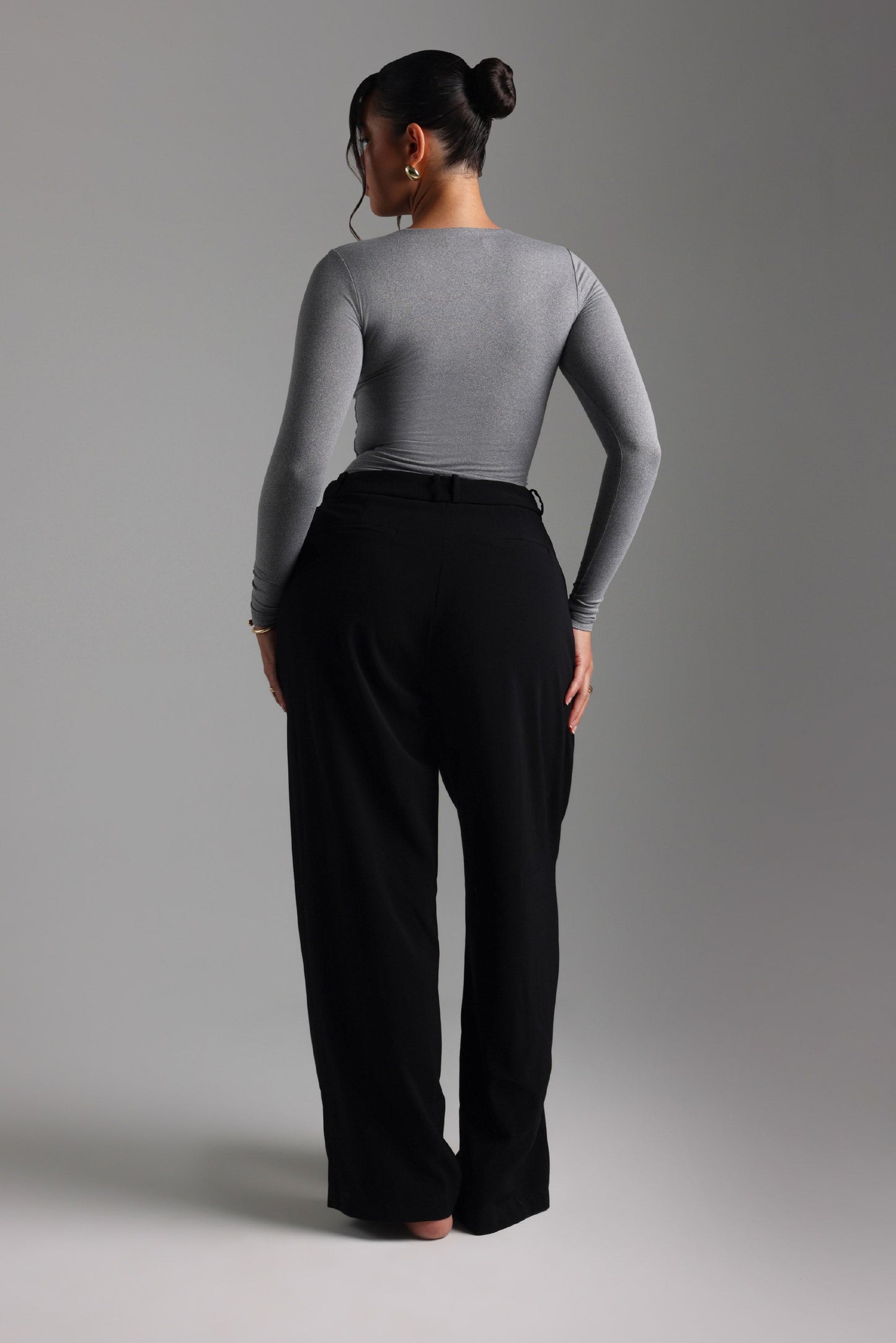 Mist T-Shirt À Manches Longues - Gris