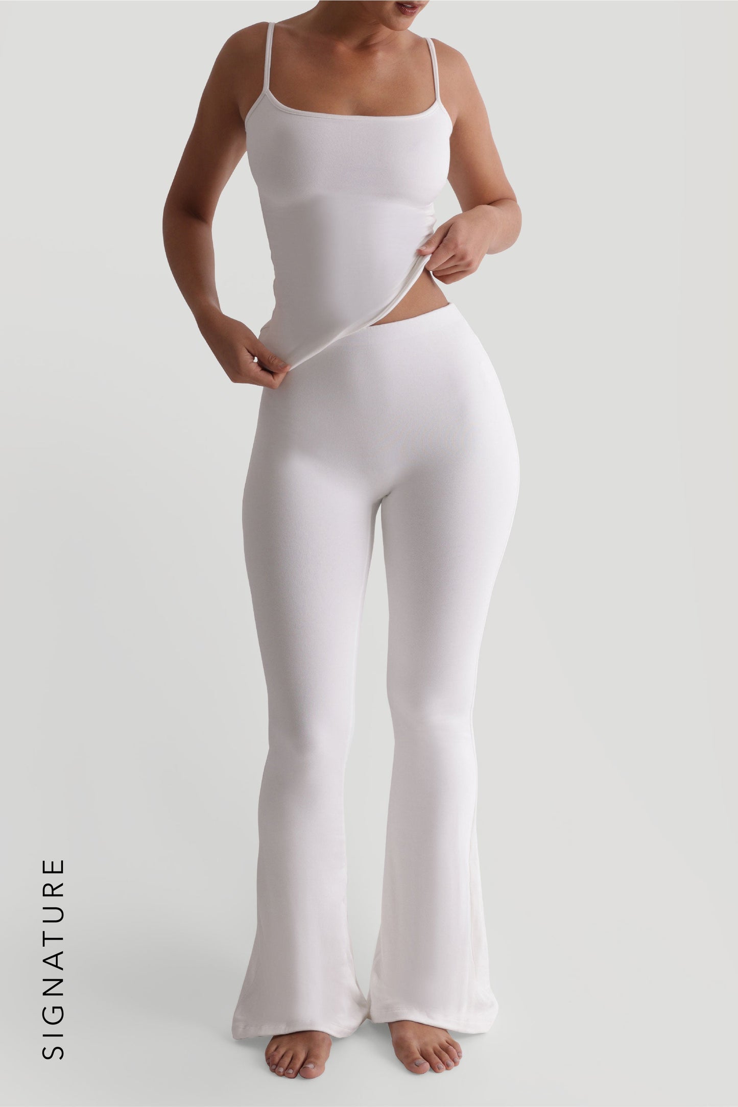 Pro-Technical Legging Évasé - Blanc