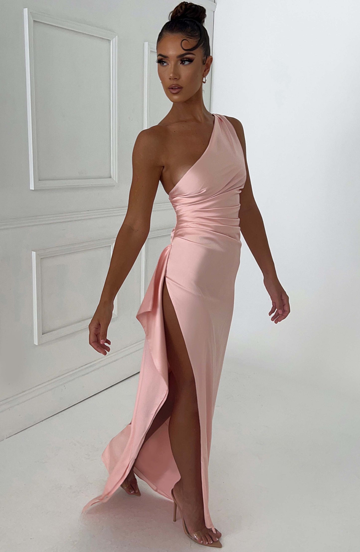 Ariel Robe Longue - Blush