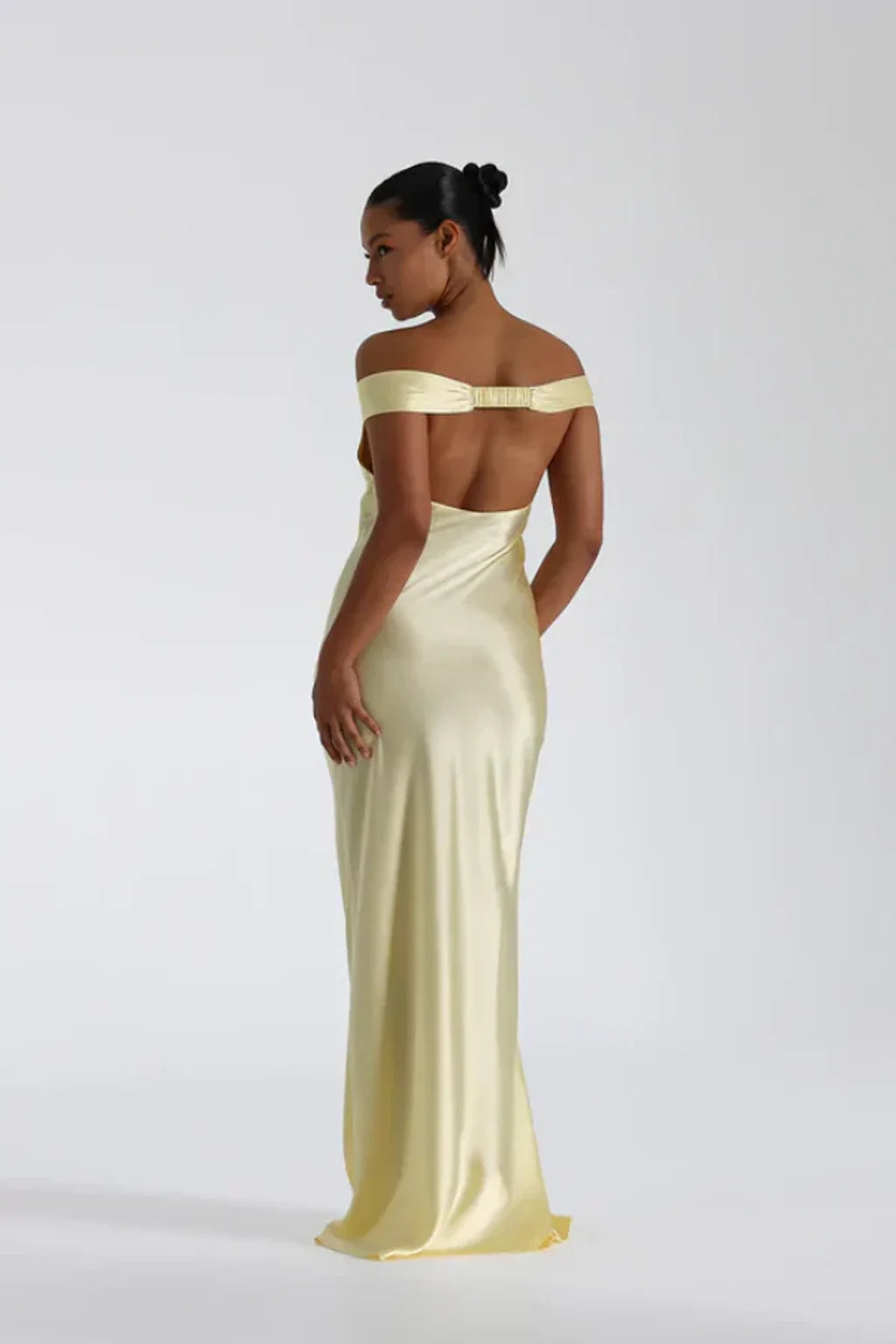 Ondine Robe Longue — Jaune
