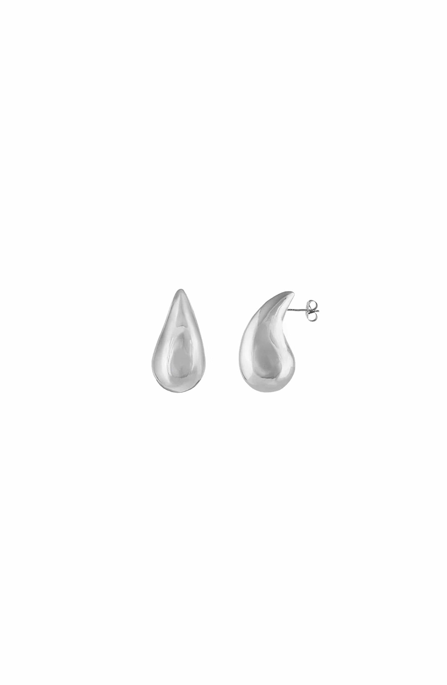 Fayth Small Earrings – Silver
