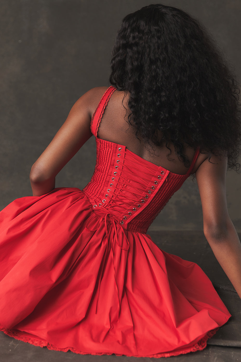 Juliette Robe Courte Rouge