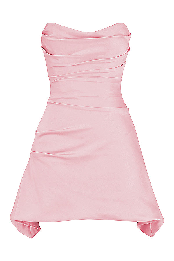 Sixtine Robe Courte Rose