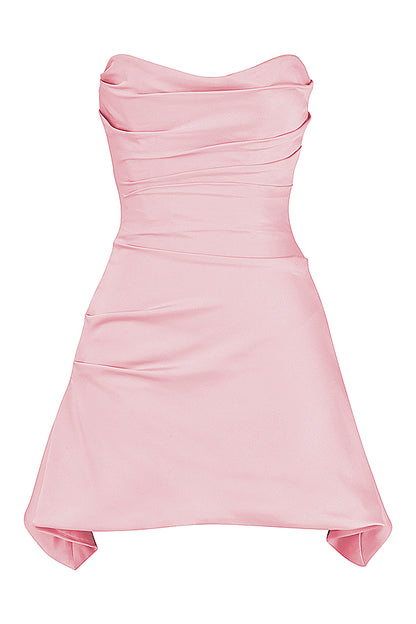 Sixtine Robe Courte Rose