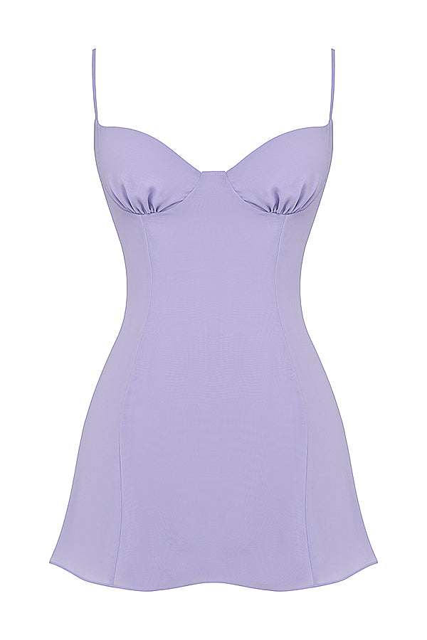 Margaux Robe Courte Violet