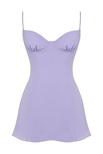 Margaux Robe Courte Violet