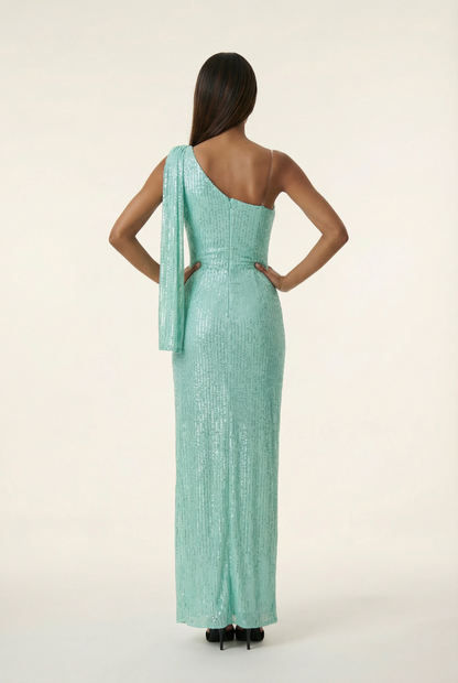 Constance Robe Longue - Émeraude