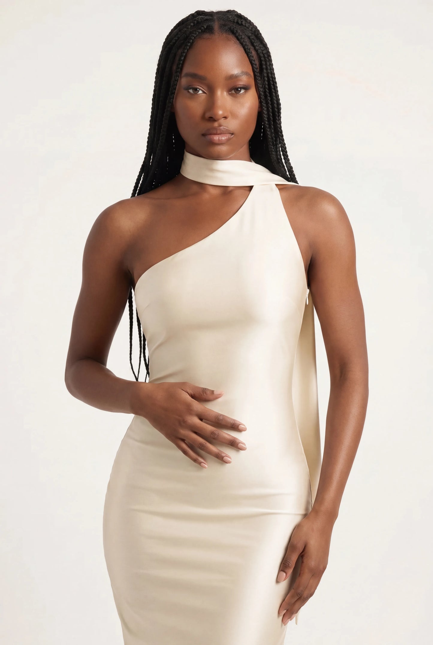 Venezia Long Dress — Ivory