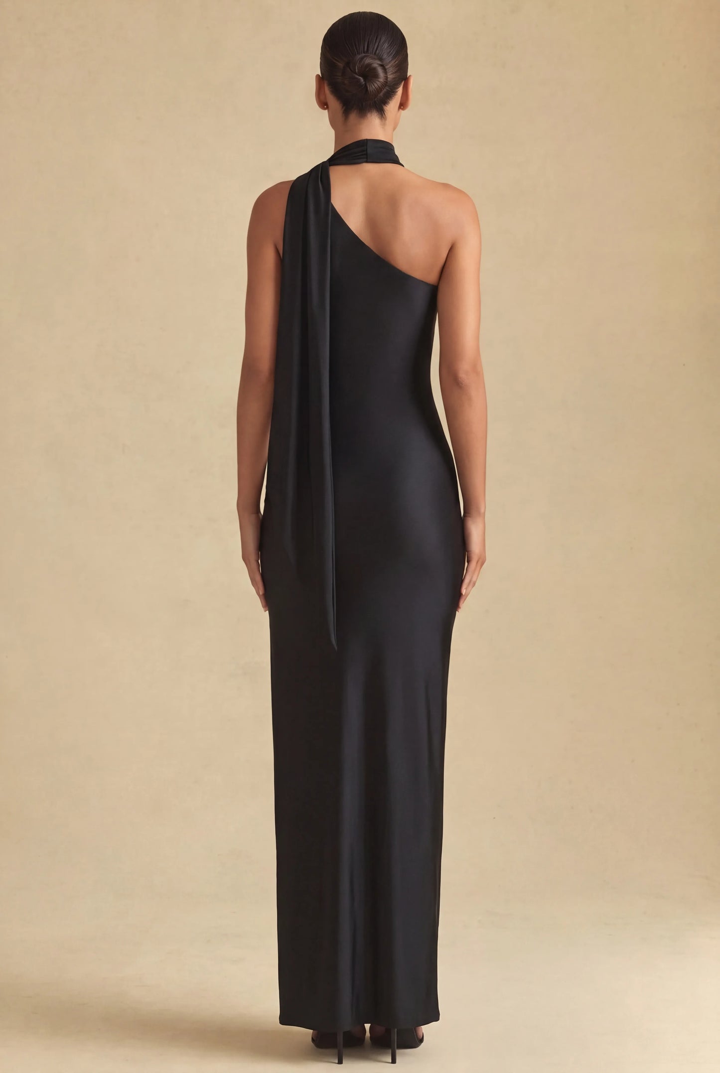 Venezia Maxi Dress — Black