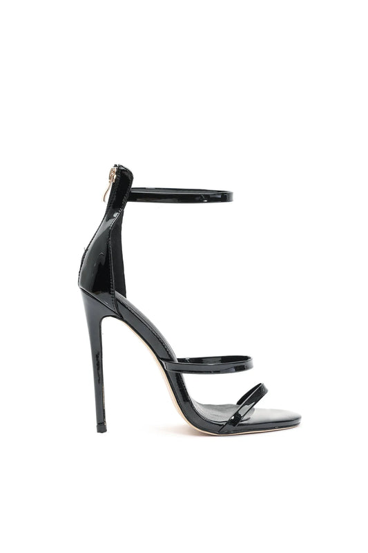 Icona Heels – Black Patent