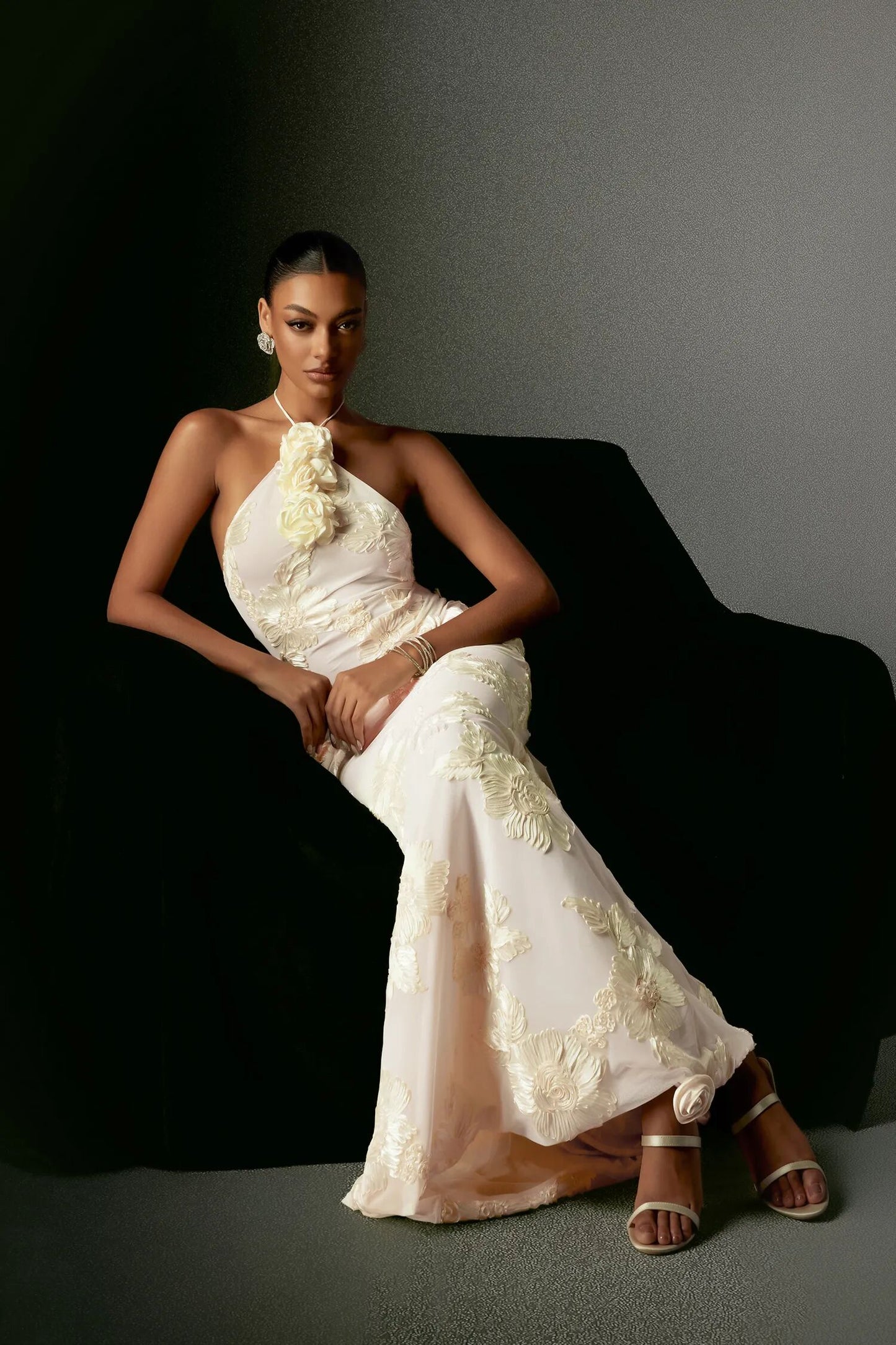 Jasmine Long Dress - Golden Vanilla