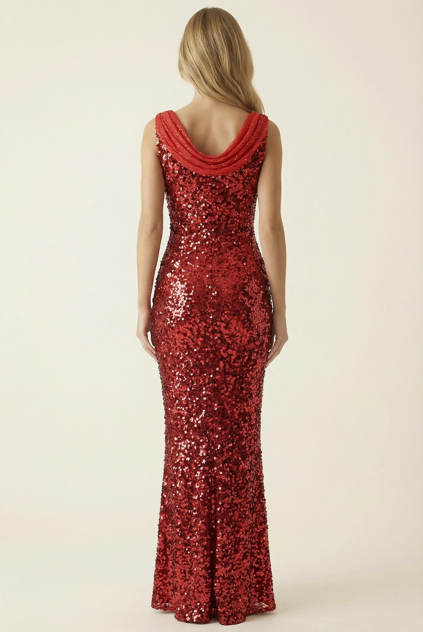 Carmen Robe Longue - Rouge Rubis