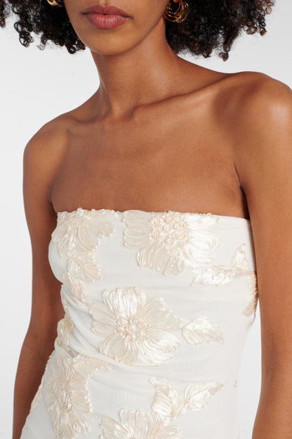 Yasmina Long Dress - Golden Vanilla