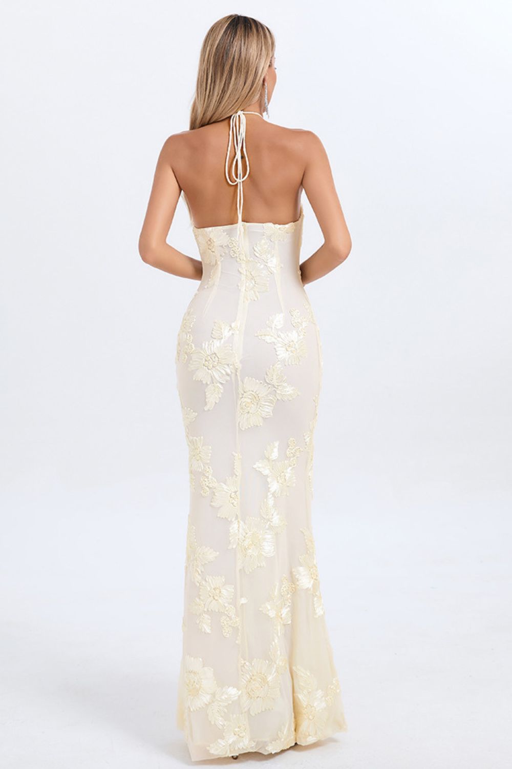 Jasmine Long Dress - Golden Vanilla