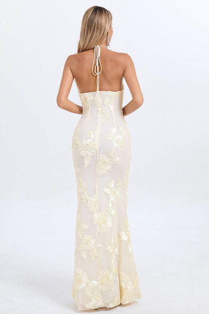 Jasmine Long Dress - Golden Vanilla