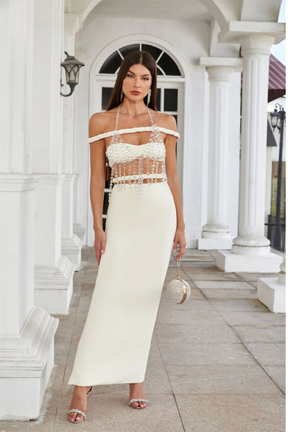 Bianca Long Dress - Ivory