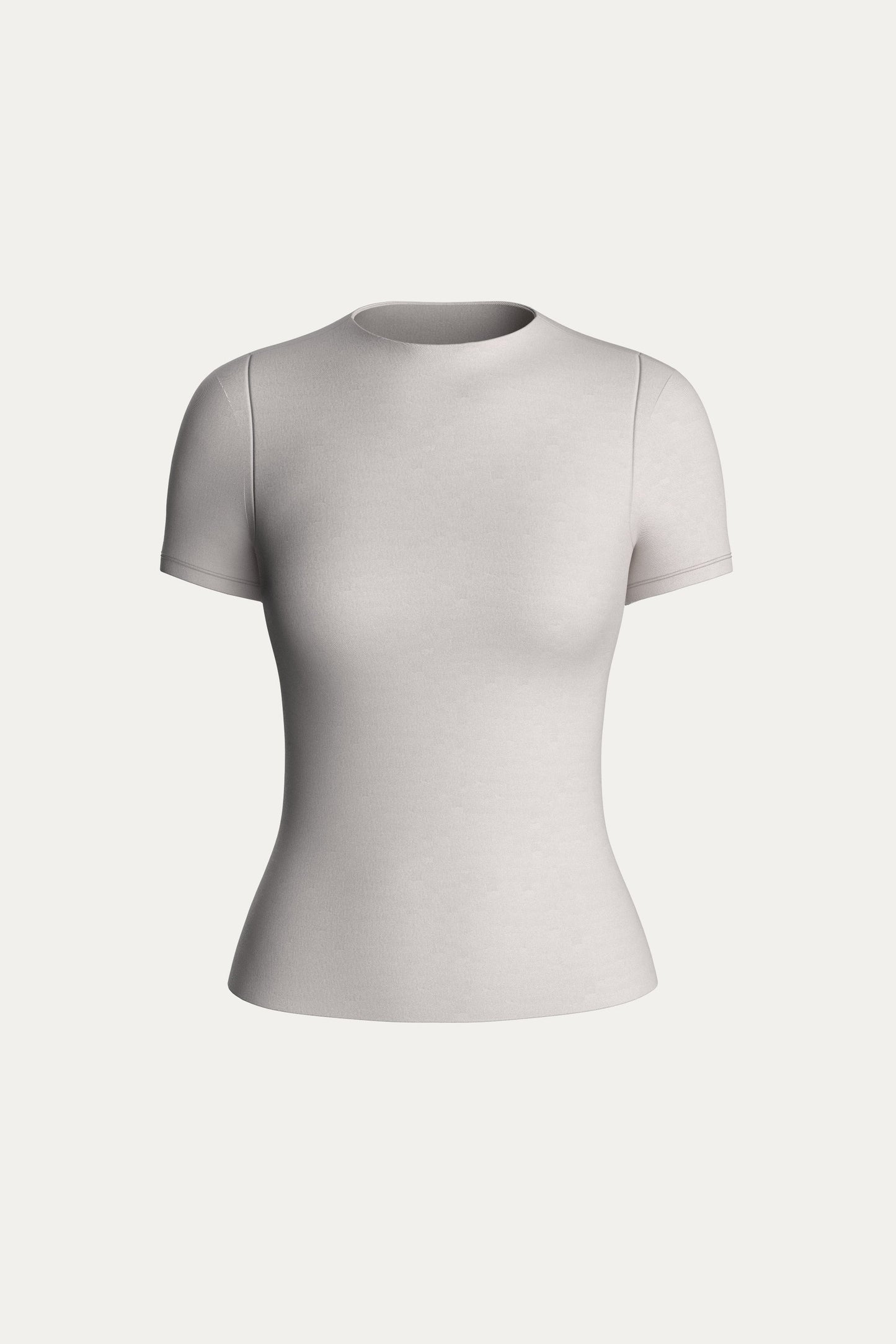 Mist T-Shirt À Manches Courtes - Crème