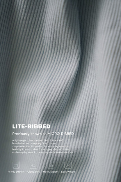 Rounded Plunge Débardeur - Bleu