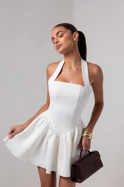 Naelis Robe Courte - Ivoire