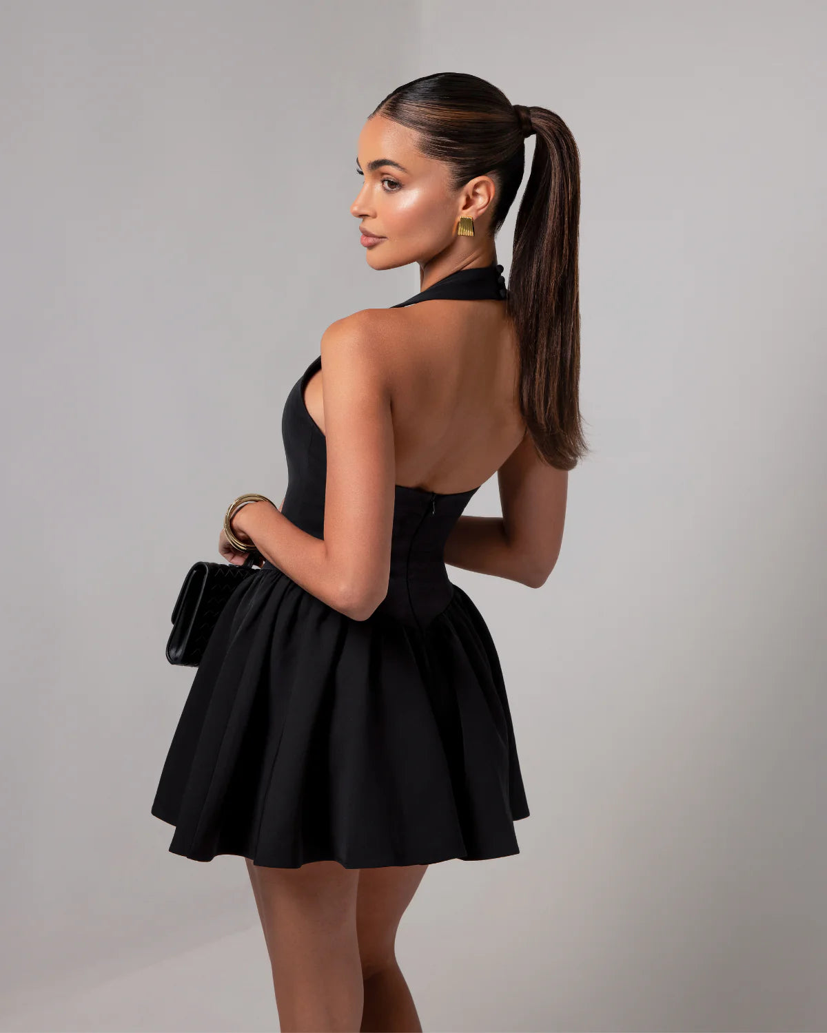 Naelis Robe Courte - Noir