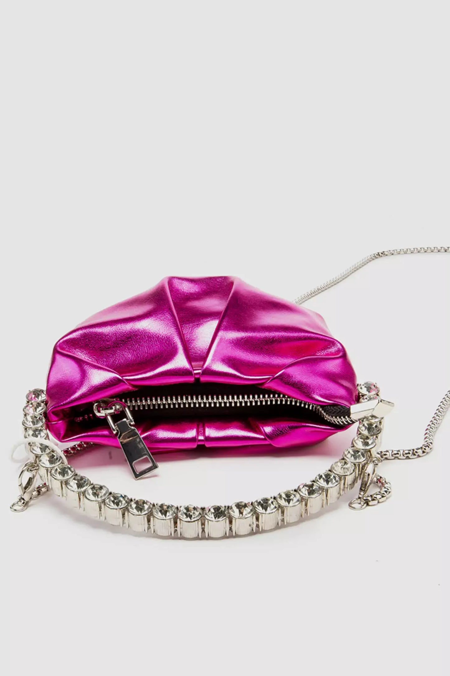 Mini Sac Mariah – Fuchsia Métallisé