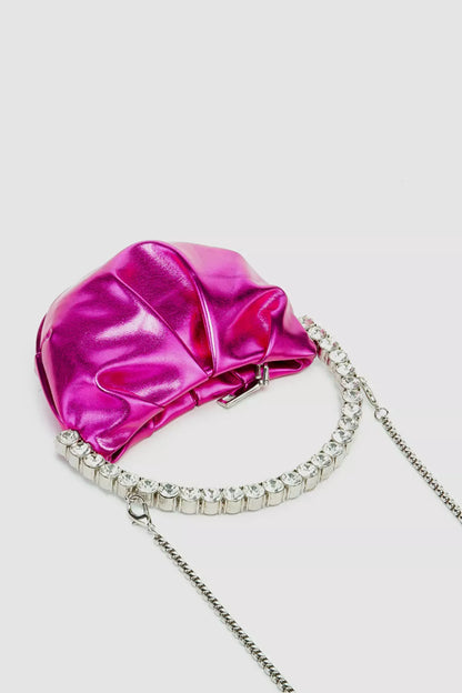Mini Sac Mariah – Fuchsia Métallisé
