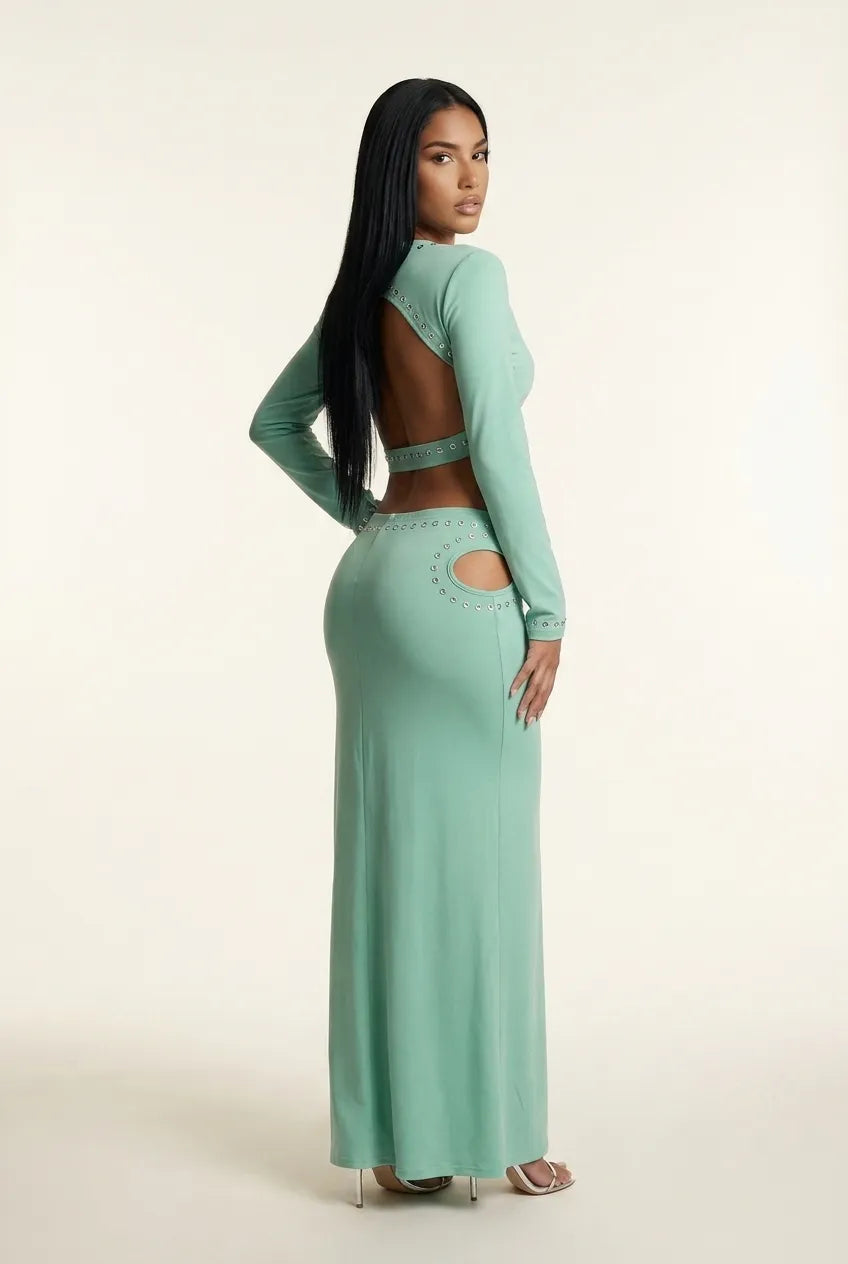 Naïa Two-Piece Set — Jade Green