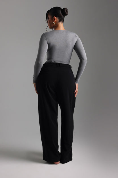 Mist T-Shirt À Manches Longues - Gris