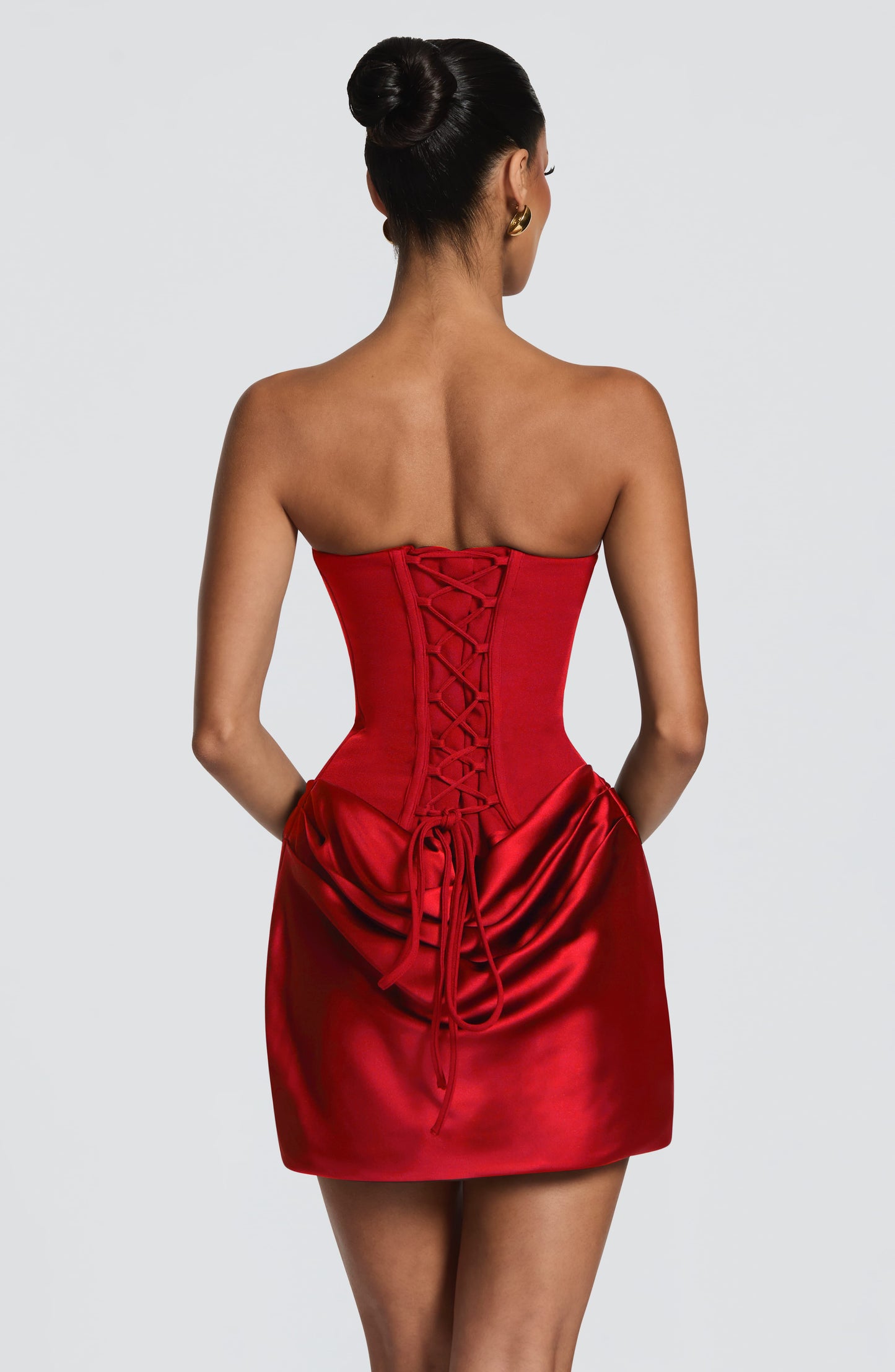 Maggie - Short Dress - Red