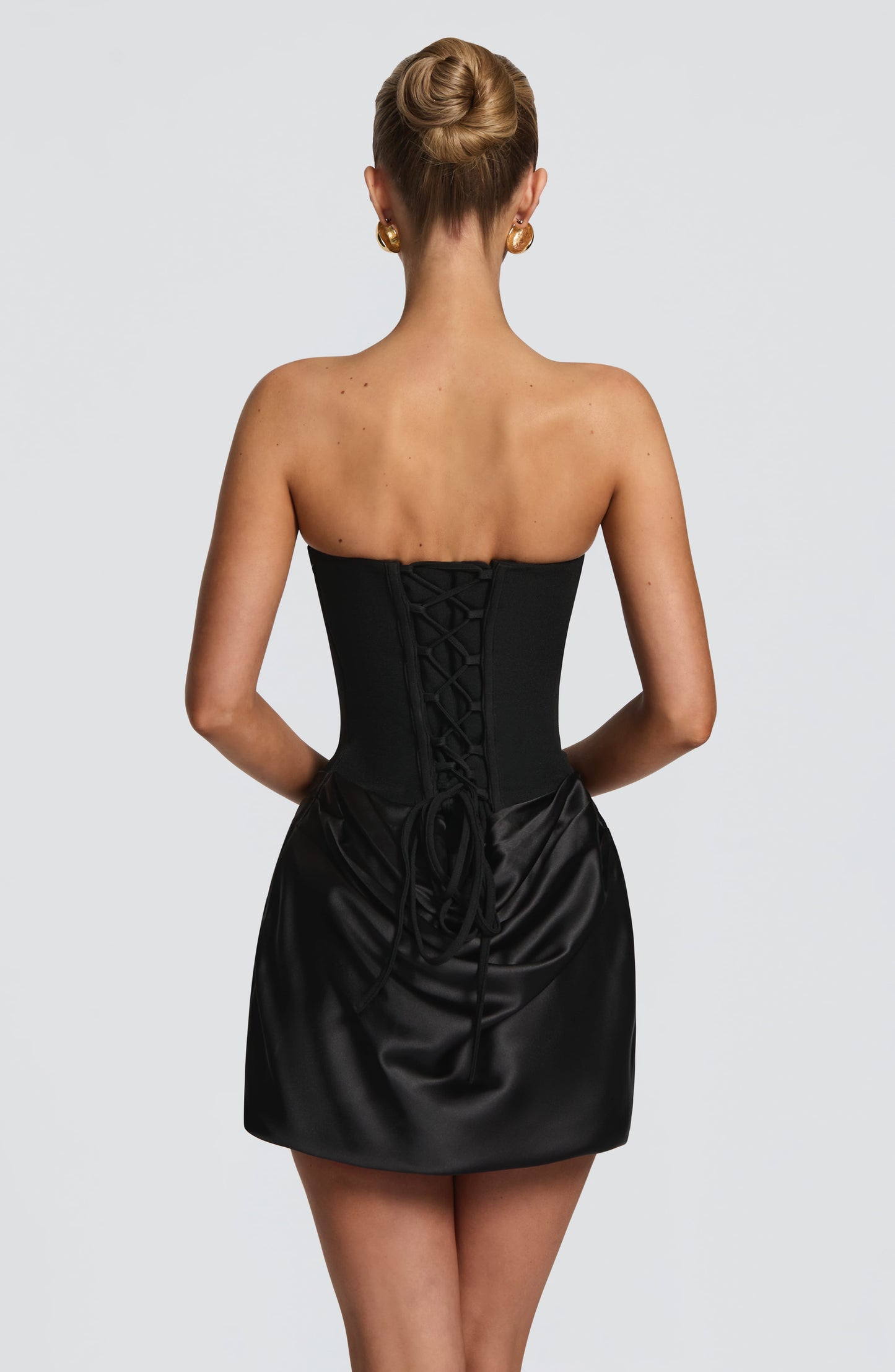 Maggie - Short Dress - Black