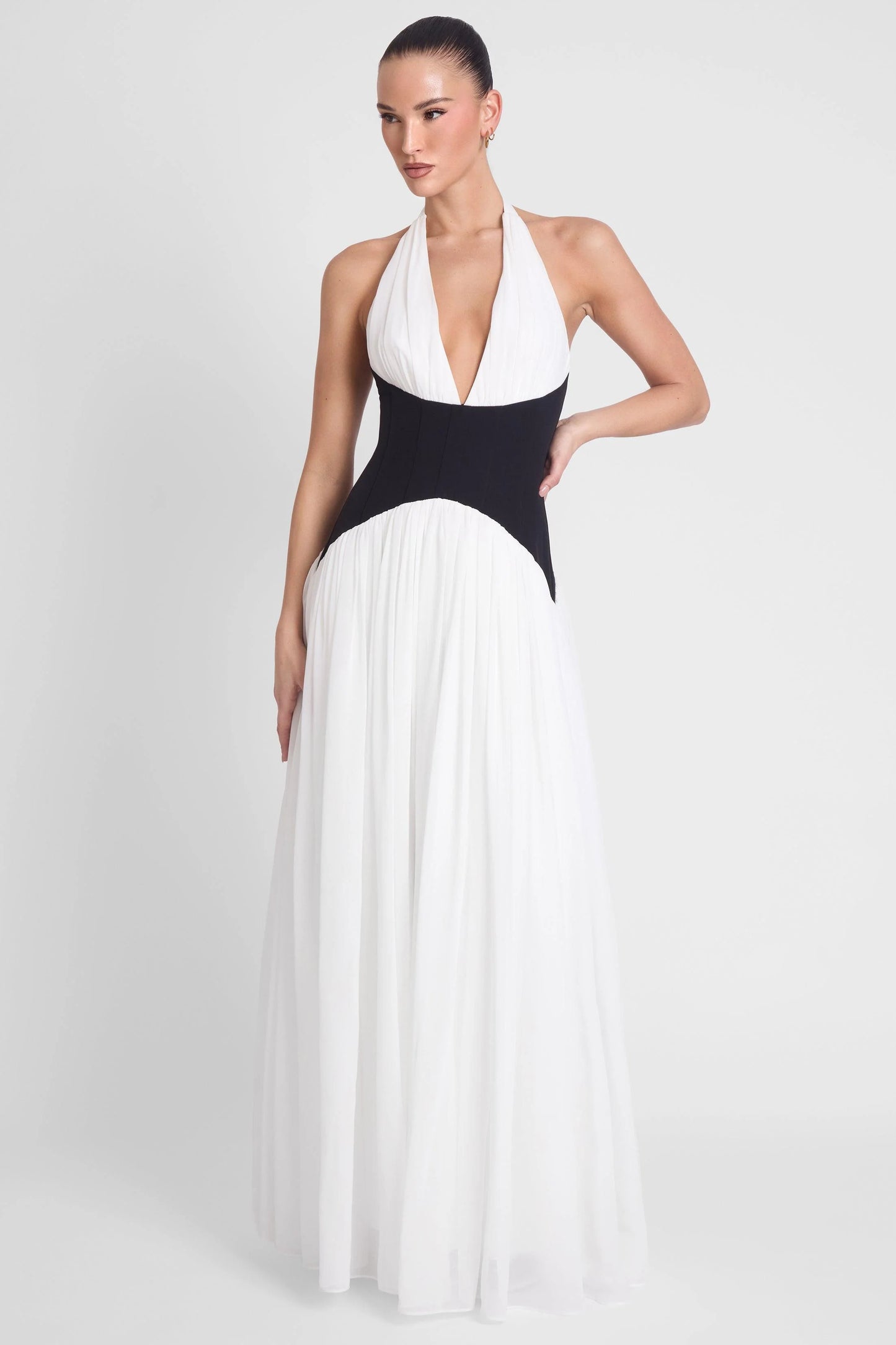 Salome Maxi Dress — Ink & Ivory