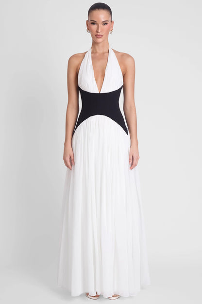 Salome Maxi Dress — Ink & Ivory