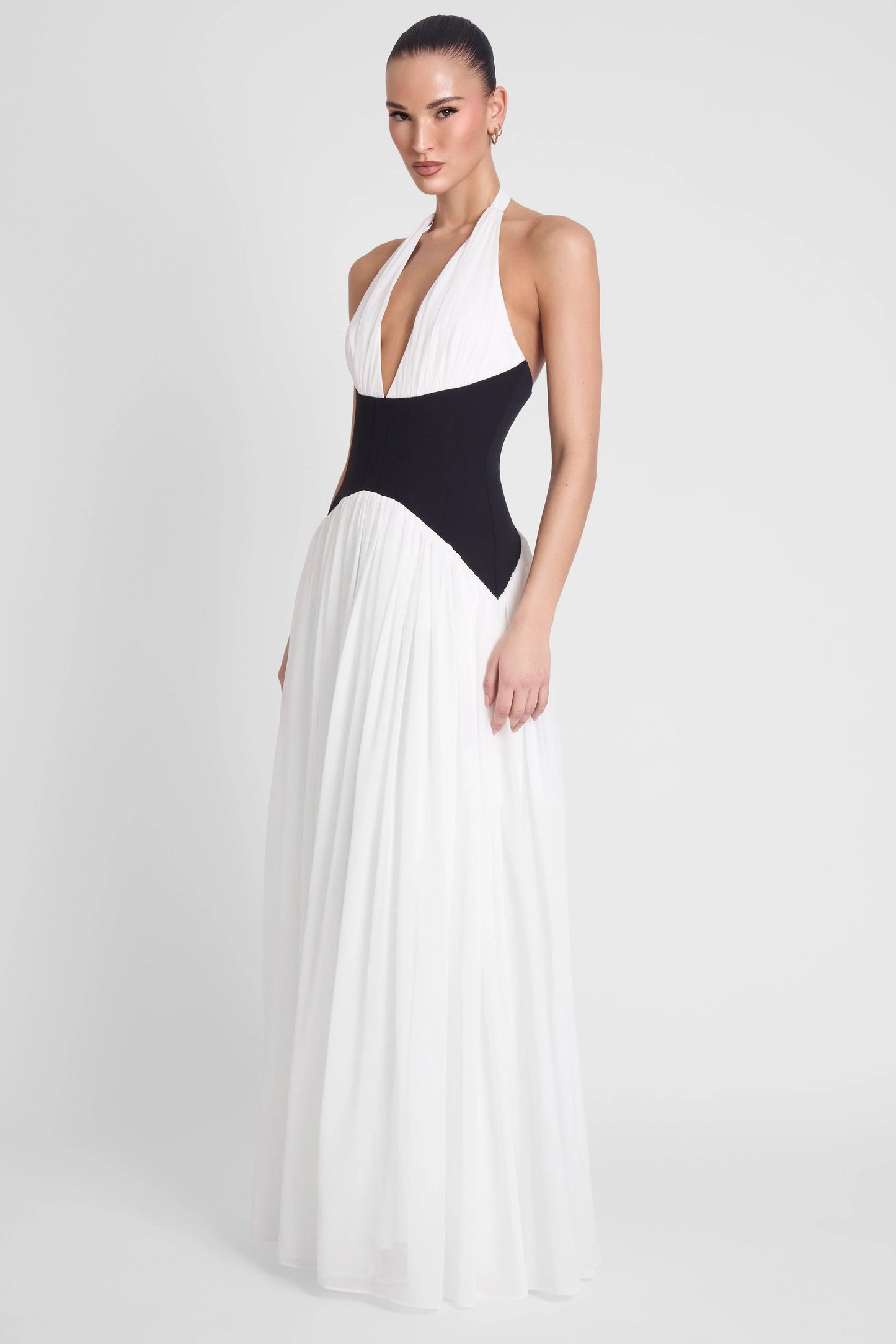 Salome Maxi Dress — Ink & Ivory