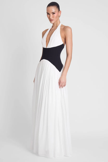 Salome Maxi Dress — Ink & Ivory