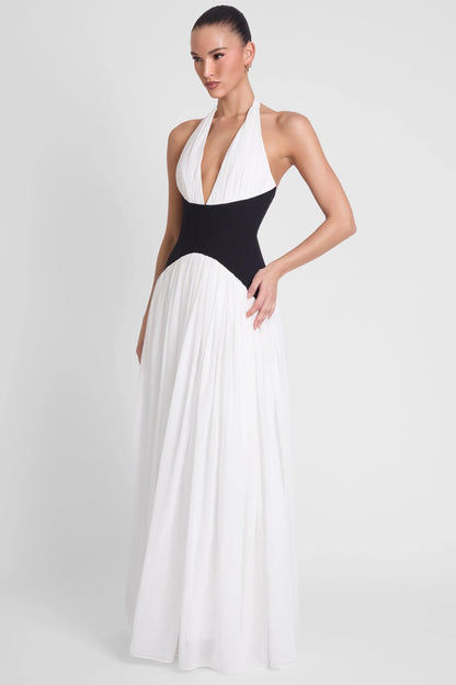 Salome Maxi Dress — Ink & Ivory