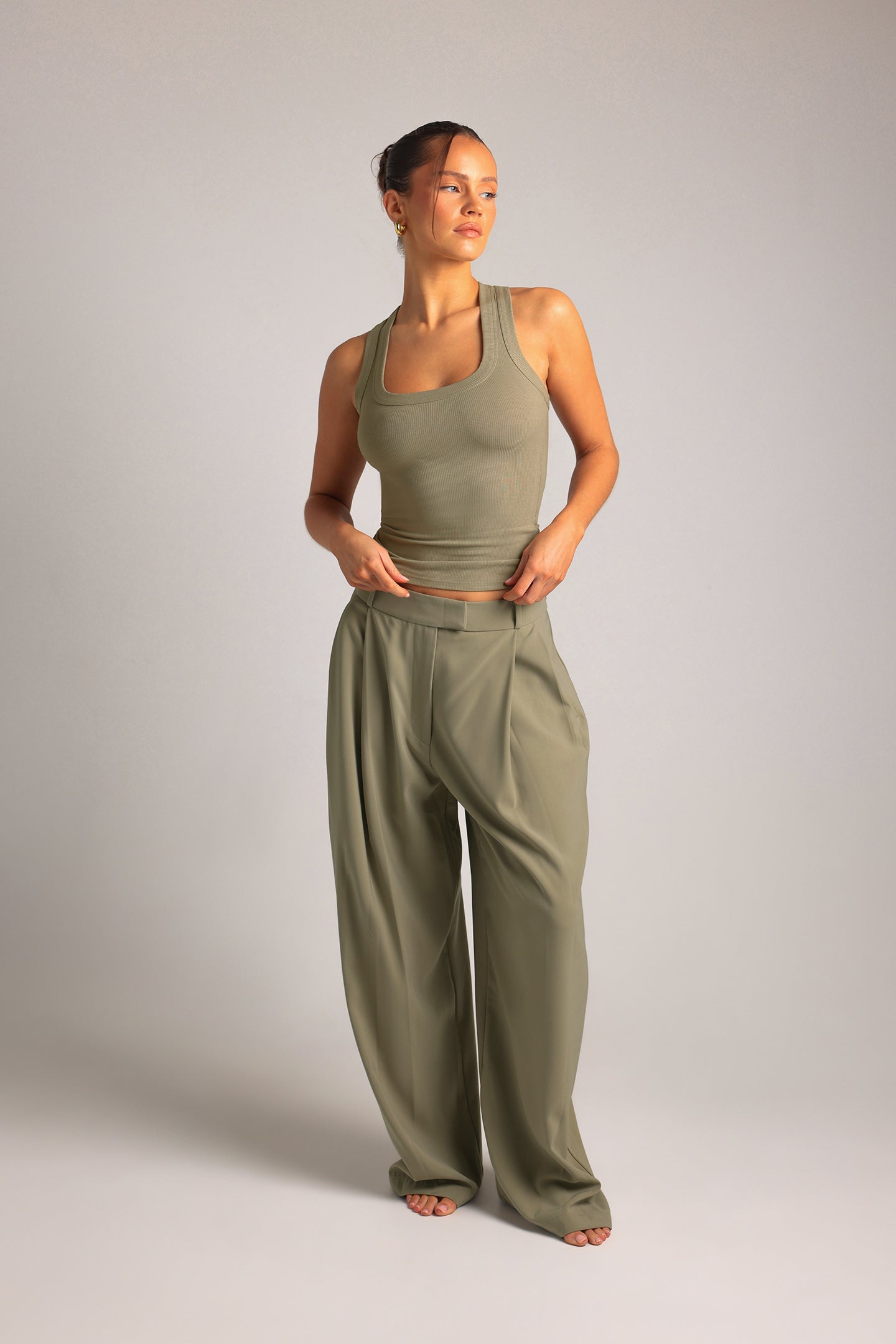 T-Shape Débardeur - Pistache