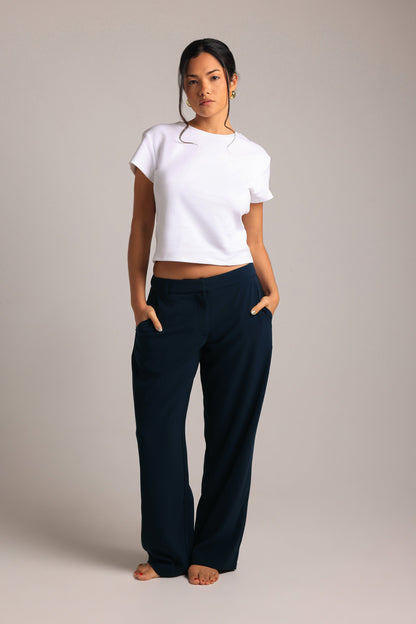 Baby Relaxed Shirt  - Blanc