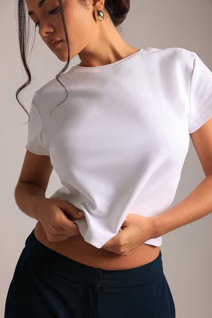 Baby Relaxed Shirt  - Blanc