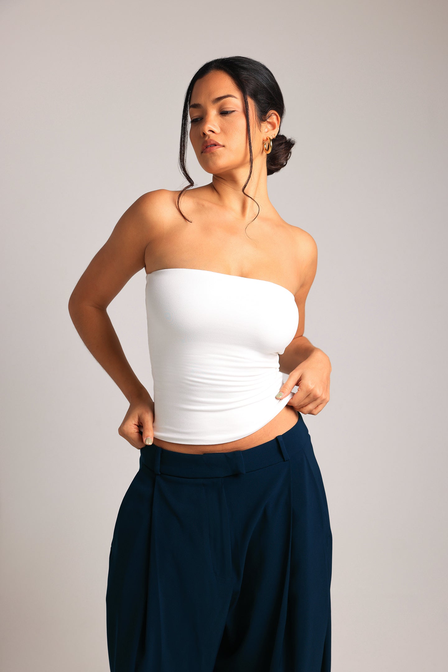 Classic Top Bandeau - Blanc