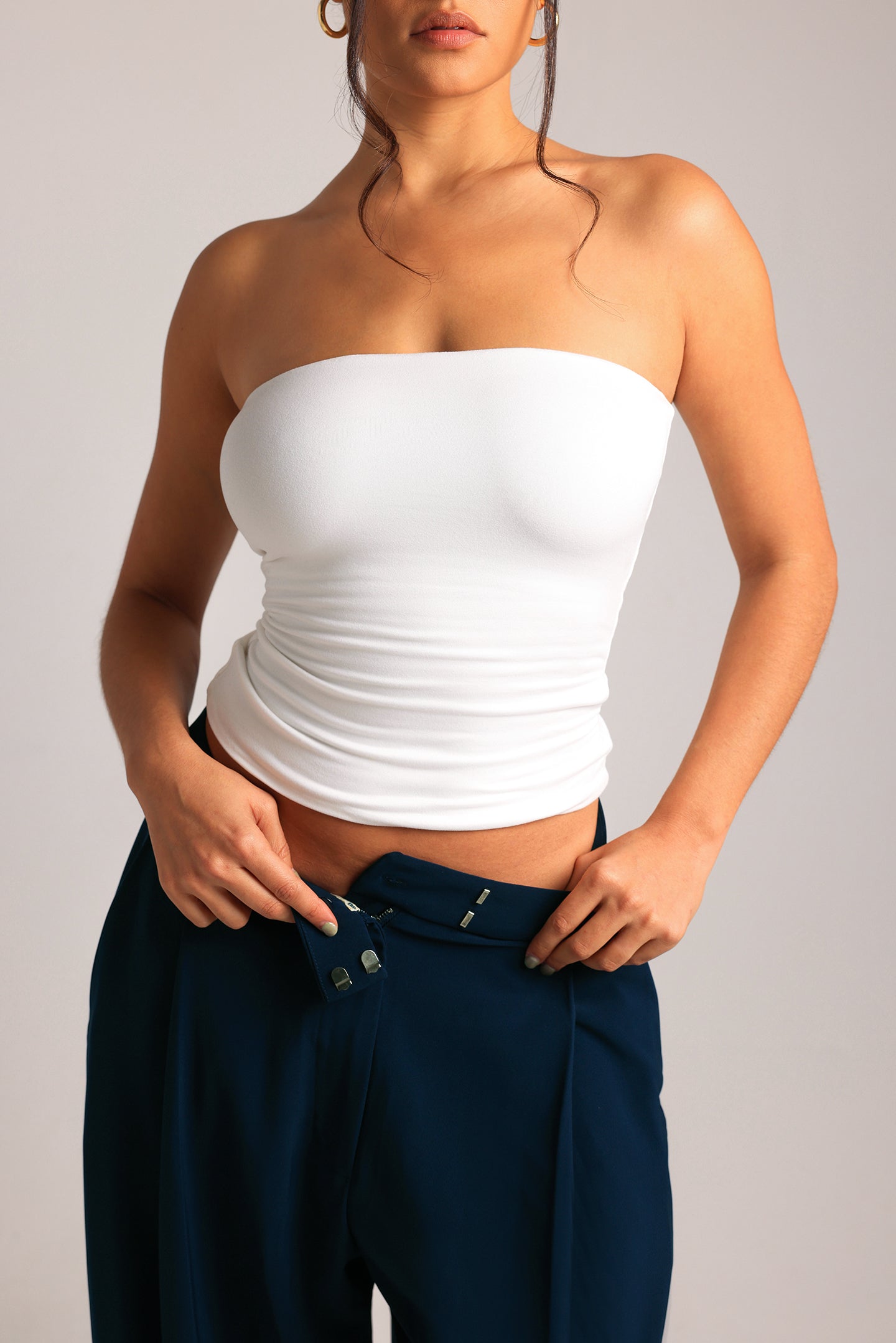 Classic Top Bandeau - Blanc
