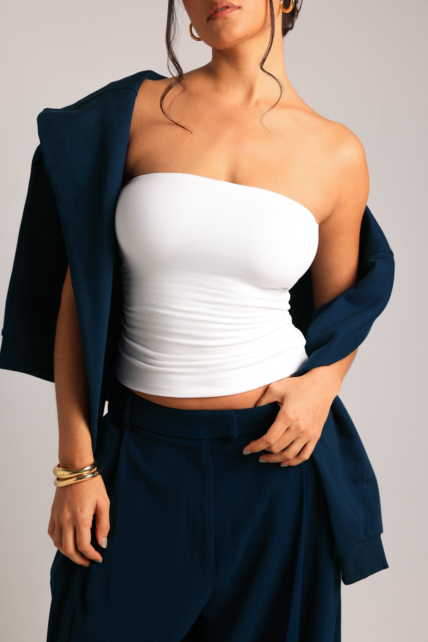 Classic Top Bandeau - Blanc
