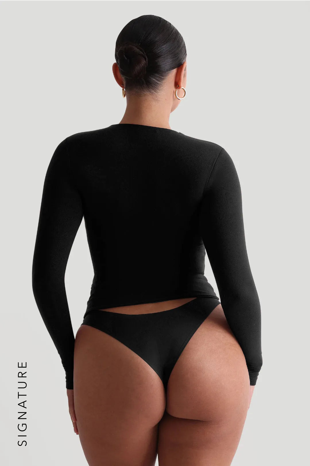 Mist T-Shirt À Manches Longues - Noir